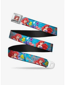 Lanyards Disney The Little Mermaid Flounder Vivid Underwater Poses Seatbelt Belt