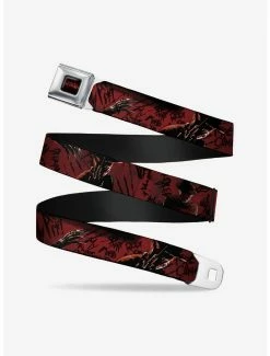 Belts A Nightmare On Elm Street Freddy Quotes Scrawls Hand Scratching Seatbelt Belt