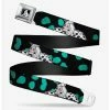 Belts Disney 101 Dalmations Cruella De Vil Smiling Spotted Fur Seatbelt Belt -boxlunch store 12791075 hi