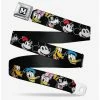 Belts Disney The Sensational Six Smiling Faces Seatbelt Belt
