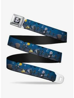Belts The Nightmare Before Christmas Jack Zombie Duck Zero Cemetery Seatbelt Belt