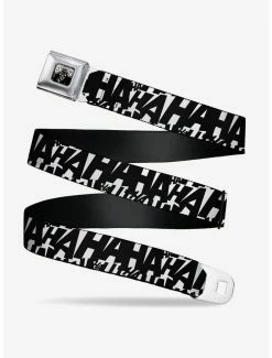Belts Dc Comics The Joker Jokers Laugh Hahaha Repeat Youth Seatbelt Belt