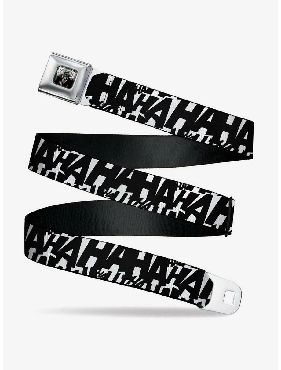 Belts Dc Comics The Joker Jokers Laugh Hahaha Repeat Youth Seatbelt Belt 3 Belts Dc Comics The Joker Jokers Laugh Hahaha Repeat Youth Seatbelt Belt