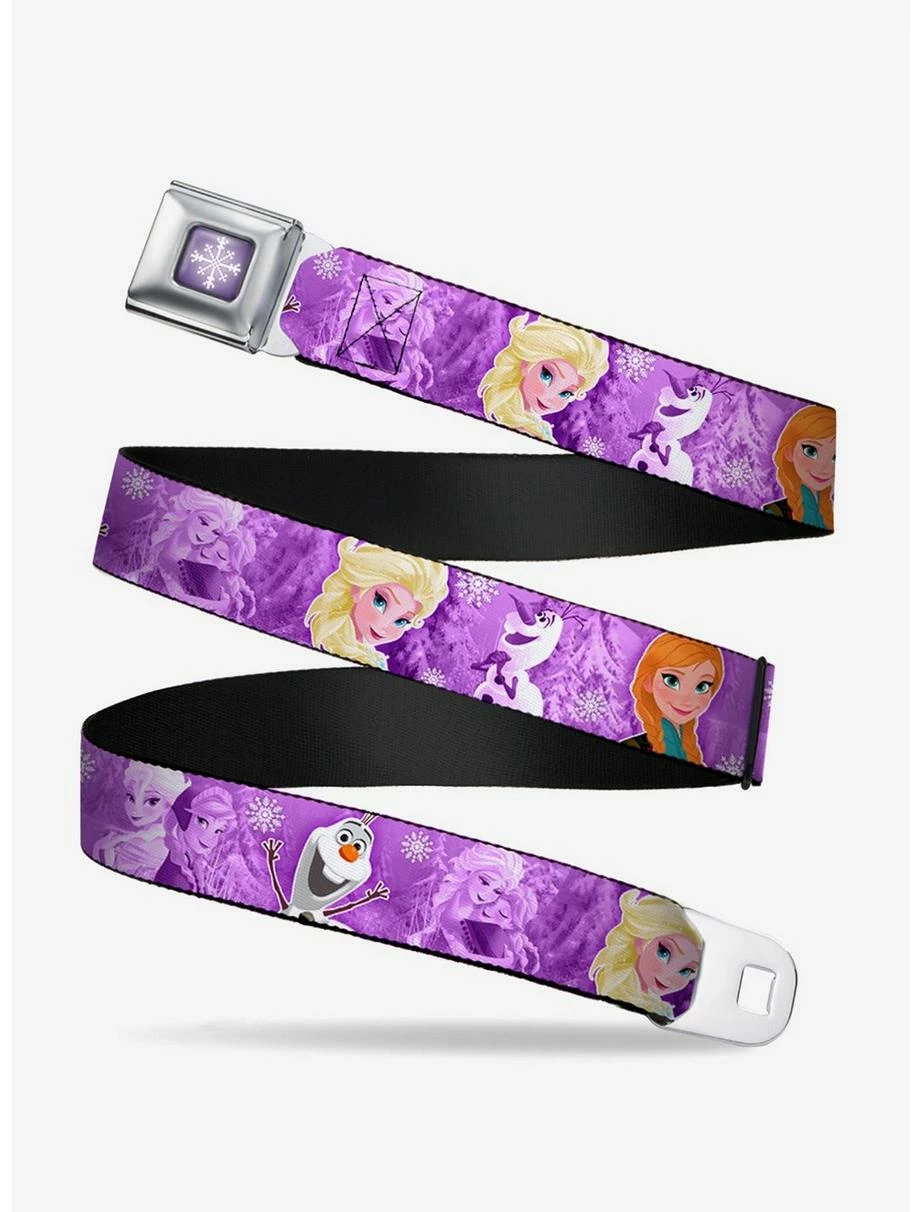 Belts Disney Frozen Anna Elsa Olaf Poses Scenes Youth Seatbelt Belt 3 Belts Disney Frozen Anna Elsa Olaf Poses Scenes Youth Seatbelt Belt