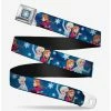 Belts Disney Frozen Elsa Anna 3 Poses Snowflakes Youth Seatbelt Belt -boxlunch store 12809400 hi