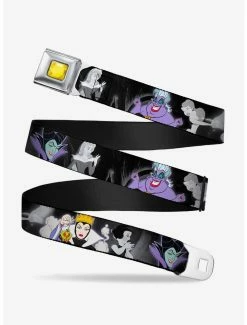Belts Disney Villains Hexing Princess Scenes Youth Seatbelt Belt