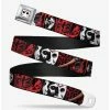 Belts Friday The 13Th Jason Mask 4 Axe Blood Splatter Youth Seatbelt Belt -boxlunch store 12809460 hi