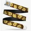 Belts Disney Winnie The Pooh Expressions Honeycomb Youth Seatbelt Belt -boxlunch store 13117840 hi