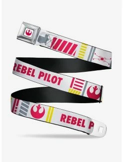 Belts Star Wars Rebel Pilot Rebel Alliance Insignia X-Wing Fighter Youth Seatbelt Belt