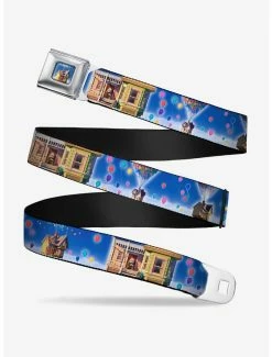 Lanyards Disney Pixar Up Carl On Porch Flying House Balloons Youth Seatbelt Belt