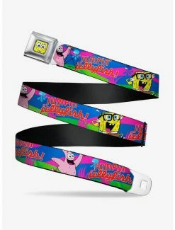 Belts Spongebob Squarepants Nerd Spongebob Patrick Starfish Running Jumpin Jellyfish Youth Seatbelt Belt