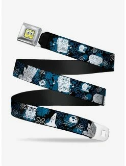 Belts Spongebob Squarepants Patrick Gary The Snail Flowers Youth Seatbelt Belt