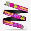 Belts Spongebob Squarepants Patrick Starfish Pose Bubbles Make People Happy Youth Seatbelt Belt -boxlunch store 13127057 hi
