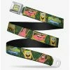 Belts Spongebob Squarepants Patrick Starfish Bamboo Frames Logo Youth Seatbelt Belt -boxlunch store 13127061 hi