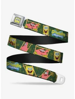Belts Spongebob Squarepants Patrick Starfish Bamboo Frames Logo Youth Seatbelt Belt
