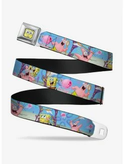 Belts Spongebob Squarepants Patrick Starfish Jellyfishing Scenes Youth Seatbelt Belt