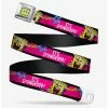 Belts Spongebob Squarepants Pose It's Spongebob Squarepants Pink Youth Seatbelt Belt -boxlunch store 13127077 hi