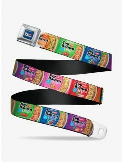 Belts Top Ramen Vivid Flavor Blocks Youth Seatbelt Belt