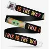 Belts Star Wars The Mandalorian The Child This Is Seatbelt Belt -boxlunch store 13227892 hi