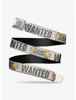 Belts Star Wars The Mandalorian The Child Wanted Pod Pose Grunge Seatbelt Belt