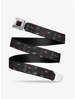 Belts Disney Mulan Elements Collage Seatbelt Belt