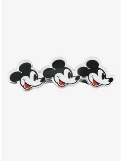 Disney Mickey Mouse Faces Hair Barrette - BoxLunch Exclusive