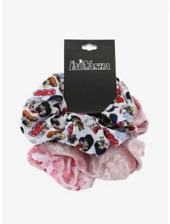 Hair InuYasha Chibi Characters & Cherry Blossoms Scrunchy Set - BoxLunch Exclusive 5 Hair InuYasha Chibi Characters & Cherry Blossoms Scrunchy Set - BoxLunch Exclusive -boxlunch store 15843355 av1