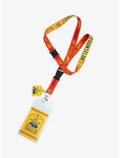 boxlunch store 7 Lanyards Friday The 13th Camp Crystal Lake Counselor Lanyard - BoxLunch Exclusive