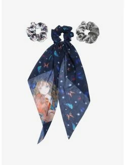 boxlunch store 30 Hair Harry Potter Hermione Watercolor Portrait Scrunchy Set - BoxLunch Exclusive