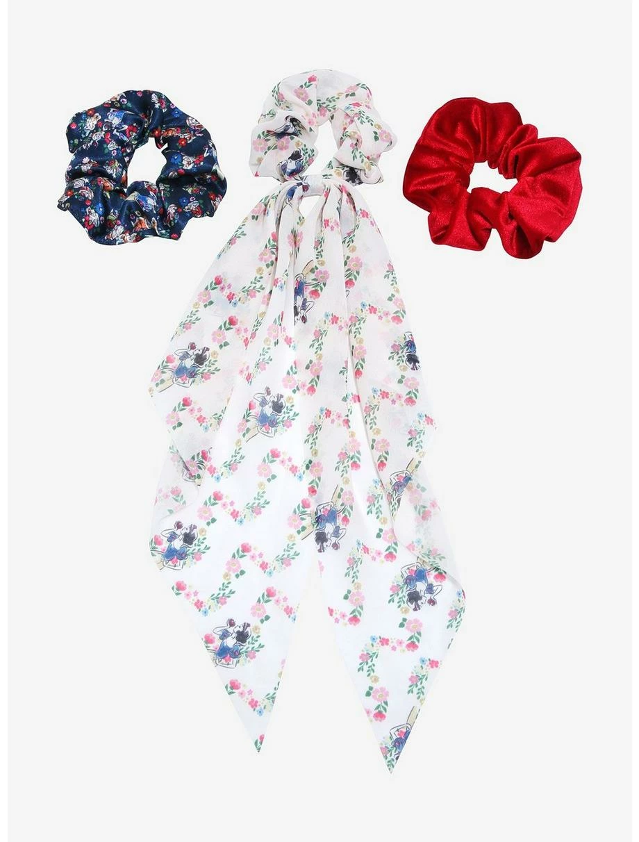 Hair Disney Snow White And The Seven Dwarfs Allover Print Scrunchy Set - BoxLunch Exclusive 3 Hair Disney Snow White And The Seven Dwarfs Allover Print Scrunchy Set - BoxLunch Exclusive