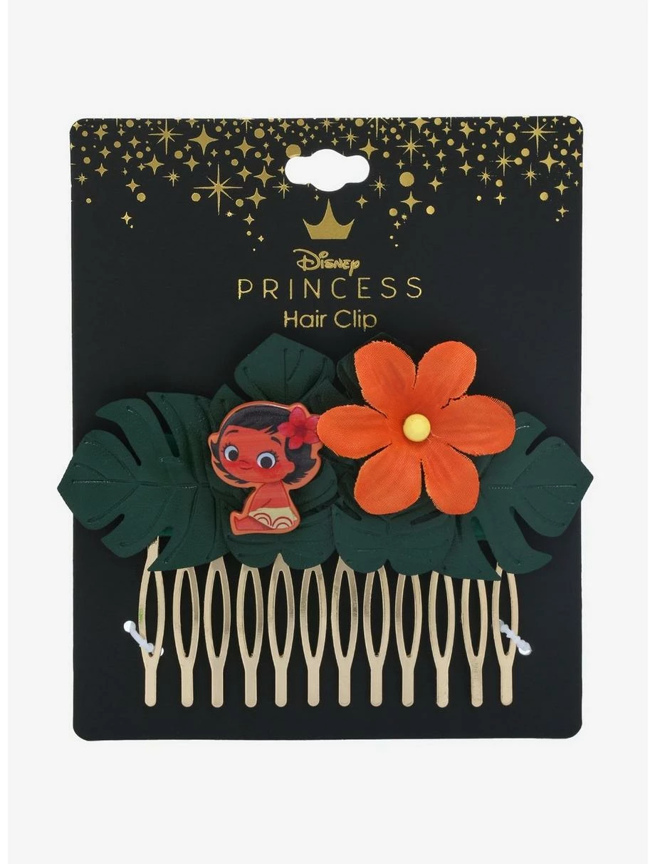 Disney Moana Monstera Leaf Hair Barrette - BoxLunch Exclusive 4 Disney Moana Monstera Leaf Hair Barrette - BoxLunch Exclusive - Image 2