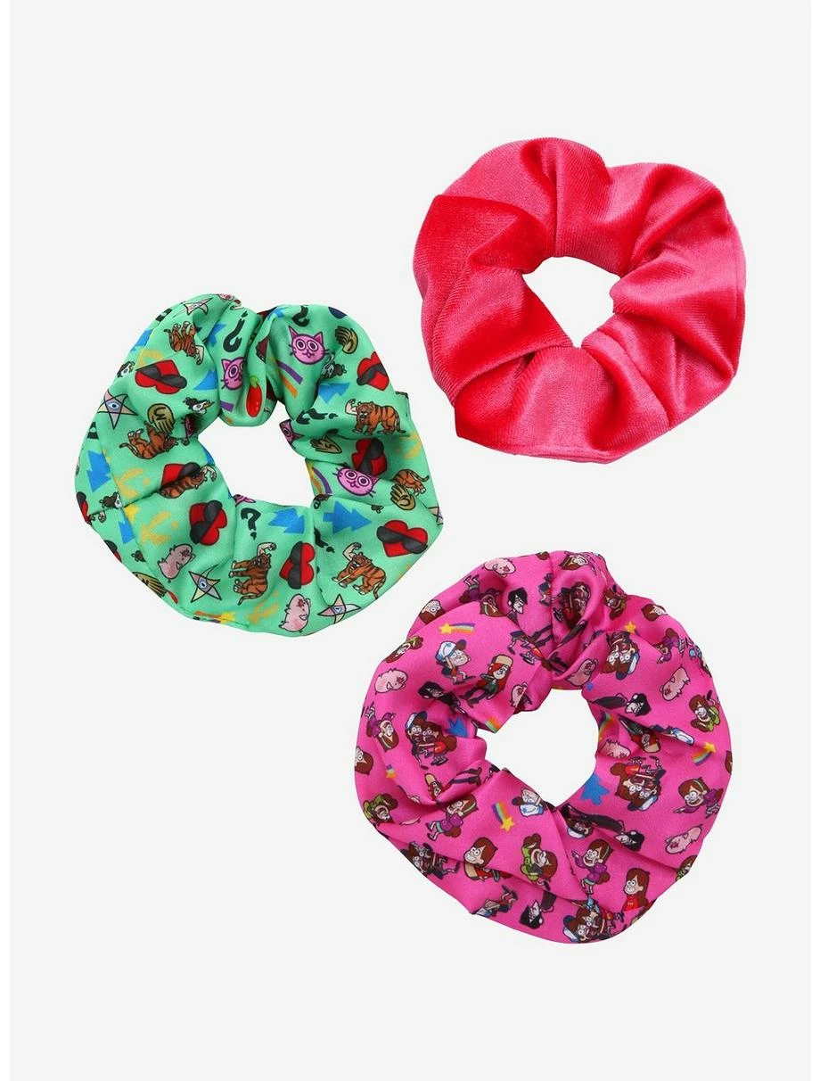 Hair Disney Gravity Falls Characters & Symbols Scrunchy Set - BoxLunch Exclusive 3 Hair Disney Gravity Falls Characters & Symbols Scrunchy Set - BoxLunch Exclusive