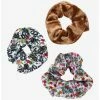 Hair Harry Potter Floral Icons Scrunchy Set - BoxLunch Exclusive -boxlunch store 17668415 hi