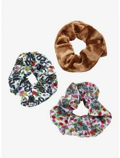 Hair Harry Potter Floral Icons Scrunchy Set - BoxLunch Exclusive