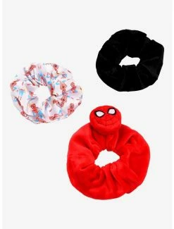Hair Marvel Spider-Man Character Scrunchy Set - BoxLunch Exclusive