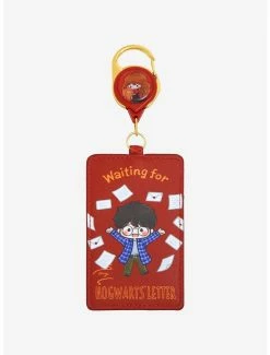 boxlunch store 14 Lanyards Loungefly Harry Potter Waiting For My Hogwarts Letter Retractable Lanyard - BoxLunch Exclusive