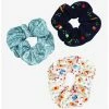 Hair Disney Winnie The Pooh Embroidered Icons Scrunchy Set - BoxLunch Exclusive -boxlunch store 18666124 hi