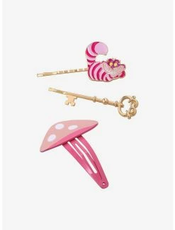 boxlunch store 26 Disney Alice In Wonderland Cheshire Cat Hair Clip Set - BoxLunch Exclusive