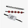 Naruto Shippuden Icons Hair Clip Set - BoxLunch Exclusive -boxlunch store 19051412 hi