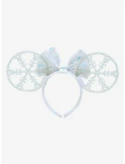 Hair Disney Snowflake Minnie Mouse Ears - BoxLunch Exclusive -boxlunch store 19131506 av2