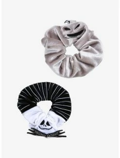 Hair Disney The Nightmare Before Christmas Jack & Oogie Boogie Scrunchy Set - BoxLunch Exclusive
