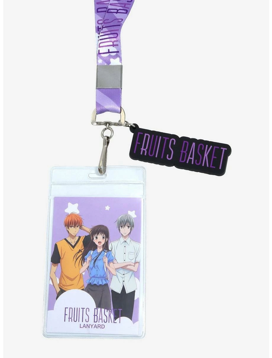 Lanyards Fruits Basket Character Portraits Lanyard - BoxLunch Exclusive 4 Lanyards Fruits Basket Character Portraits Lanyard - BoxLunch Exclusive - Image 2