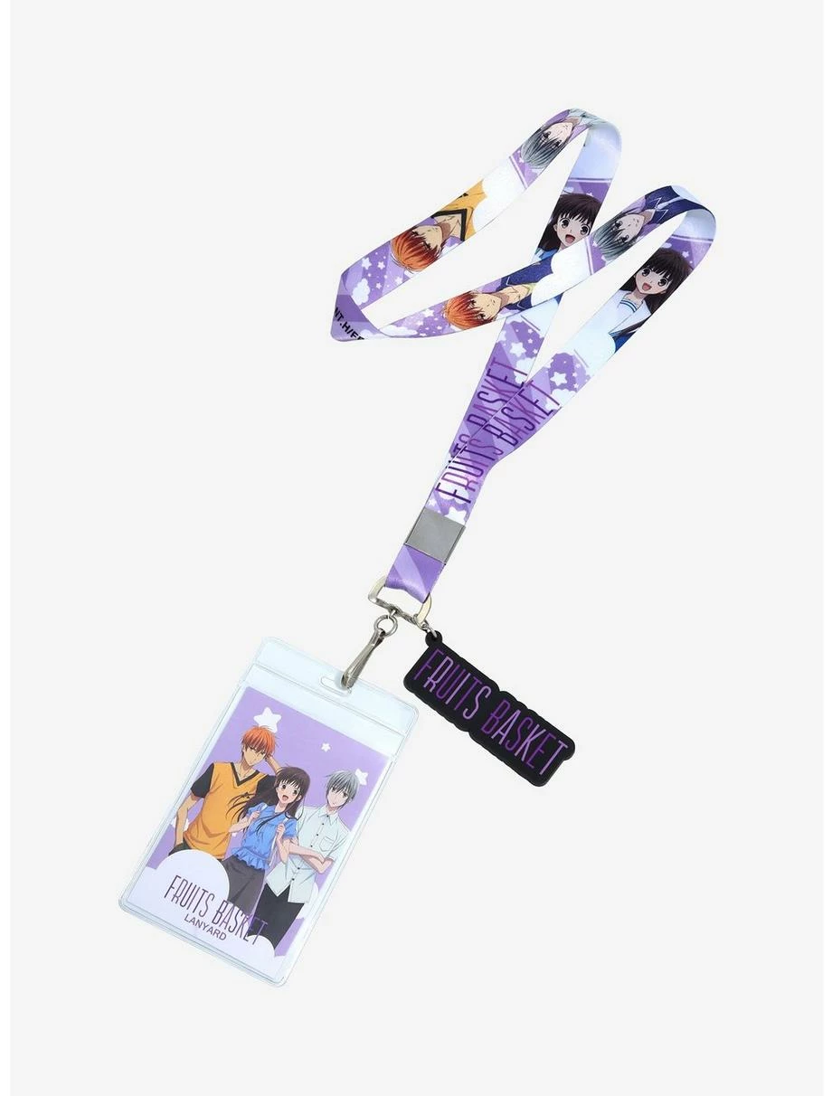 Lanyards Fruits Basket Character Portraits Lanyard - BoxLunch Exclusive 3 Lanyards Fruits Basket Character Portraits Lanyard - BoxLunch Exclusive