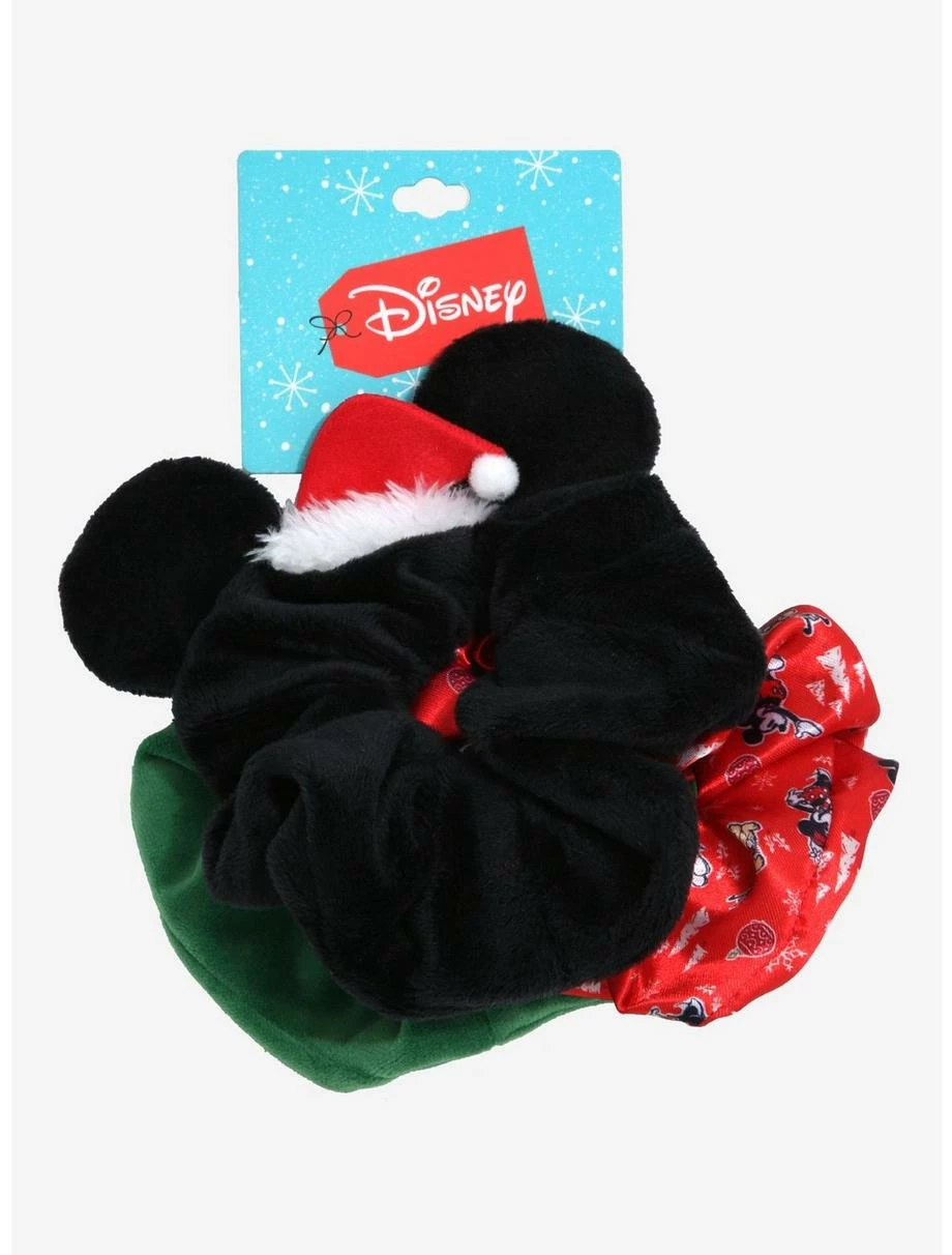 Hair Disney Mickey Mouse Figural Scrunchy Set 4 Hair Disney Mickey Mouse Figural Scrunchy Set - Image 2