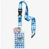Lanyards Disney Lilo & Stitch Gingham Stitch Lanyard - BoxLunch Exclusive -boxlunch store 19905239 hi