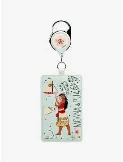 Lanyards Disney Moana Pua & Moana Retractable Lanyard - BoxLunch Exclusive