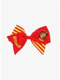 Hair Harry Potter Gryffindor Cheer Bow