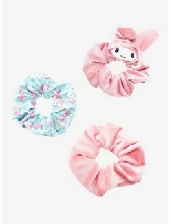 Hair Sanrio My Melody Figural Scrunchy Set - BoxLunch Exclusive